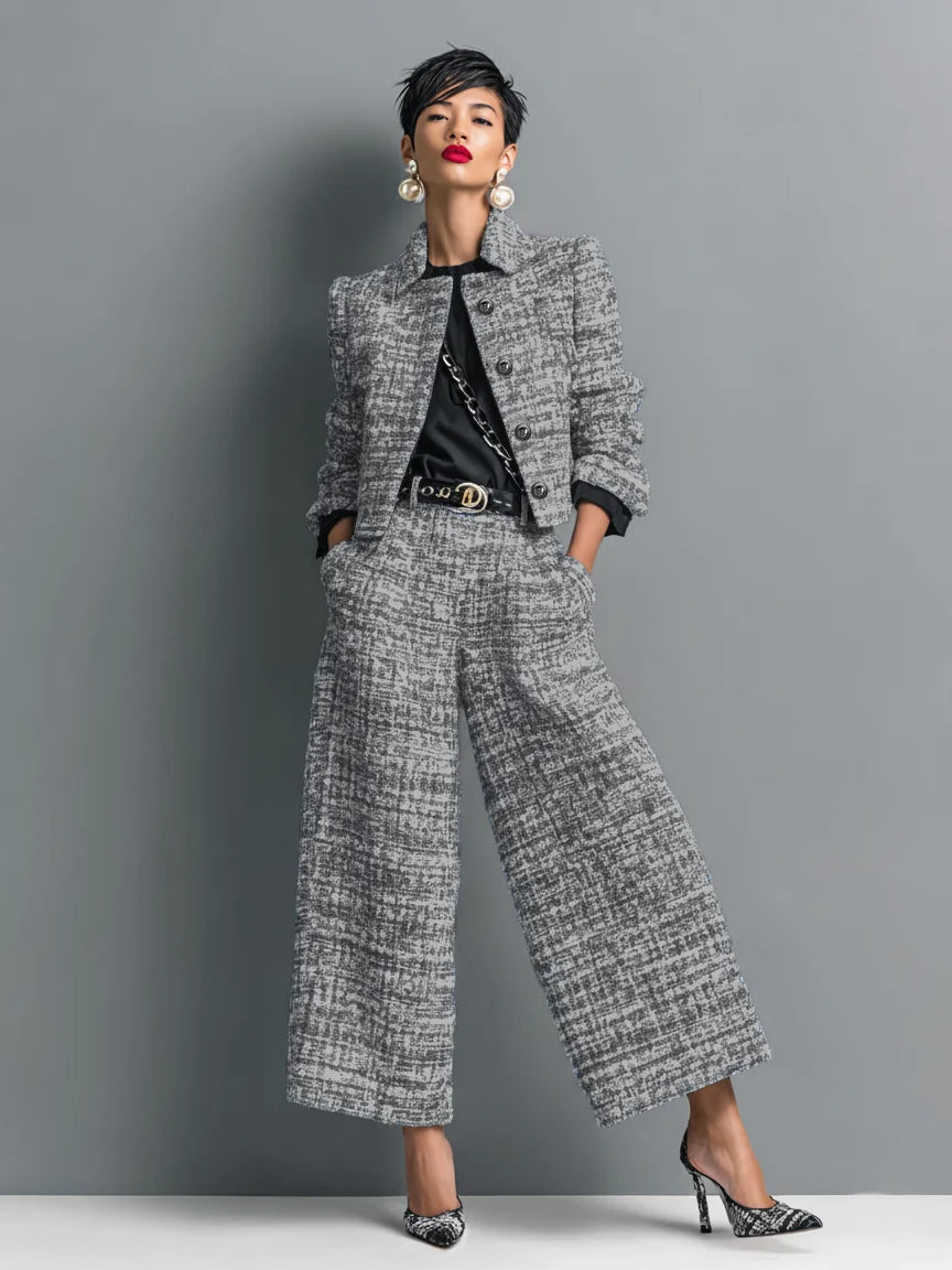 Women's Suit | Tailored Pant Suits for Women | Lightweight Blazer Set 0
