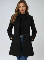 Women's Trench Coat | Fitted Winter Coat for Stylish Warmth 1