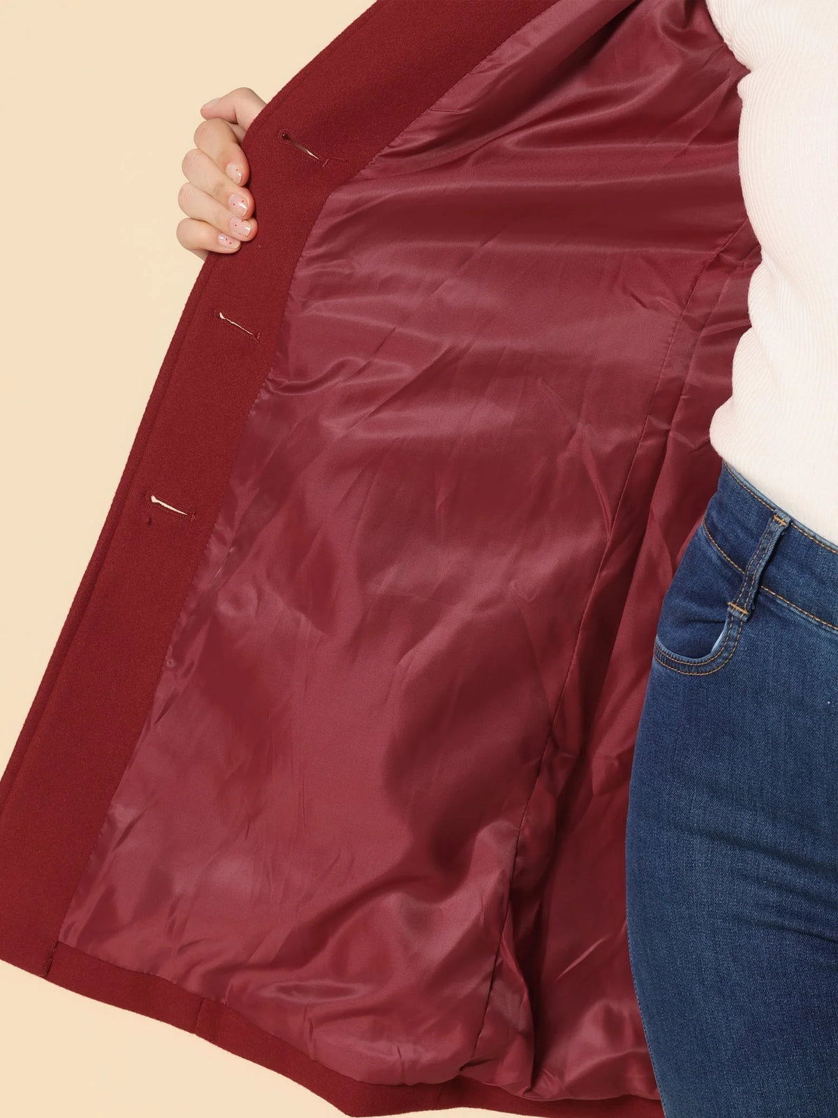 Women's Trench Coat | Fitted Winter Coat for Stylish Warmth 7