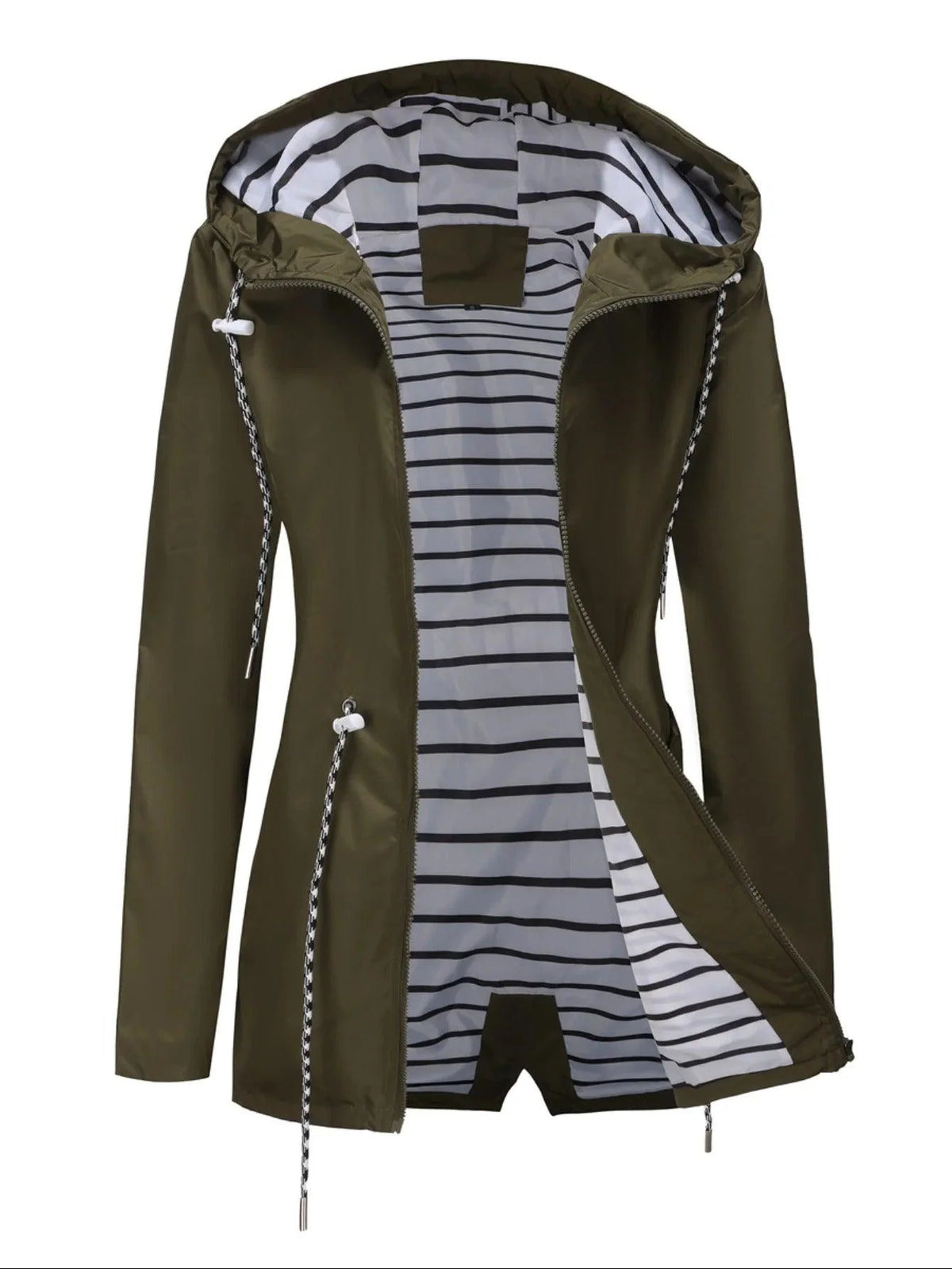 Women's Waterproof Long Jacket | Lightweight All-Season Coat 6