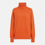 Women’s Wool-Blend Turtleneck Sweater | Oversized Thick Knit 11
