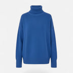 Women’s Wool-Blend Turtleneck Sweater | Oversized Thick Knit 13