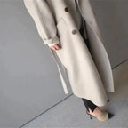 Women's Wool Coat | Warm Long Winter Coat for Everyday Wear 1