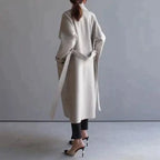 Women's Wool Coat | Warm Long Winter Coat for Everyday Wear 3