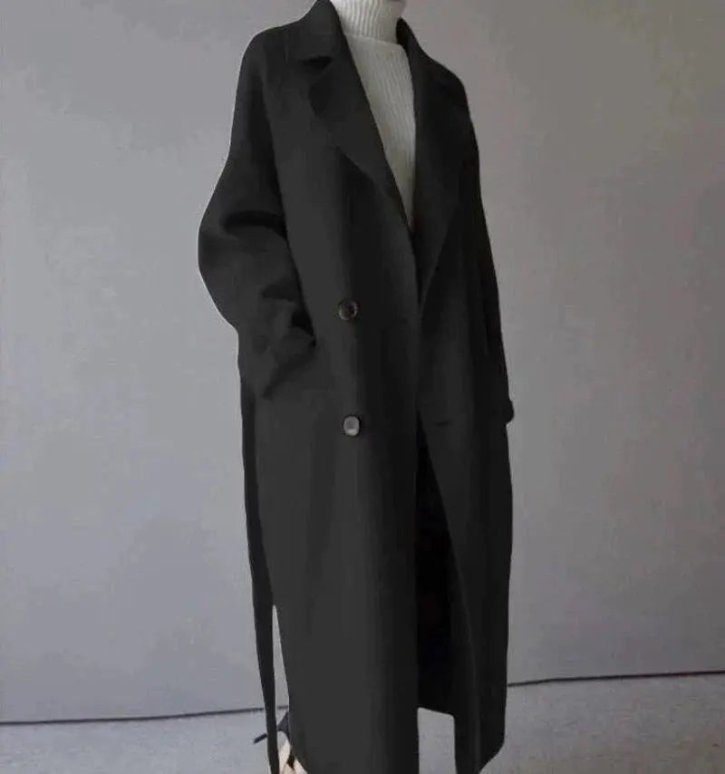 Women's Wool Coat | Warm Long Winter Coat for Everyday Wear 5