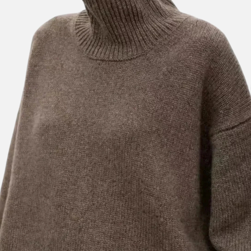 Women’s Wool Turtleneck Sweater | Soft Warm Knitwear 0