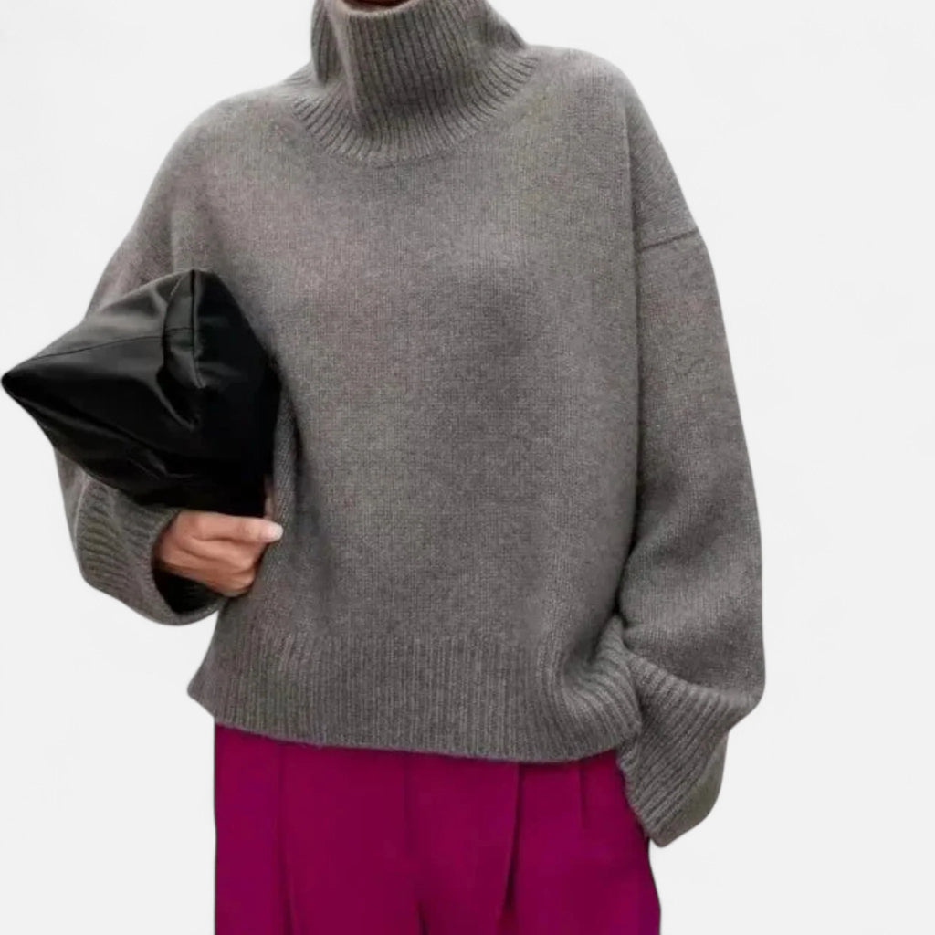Women’s Wool Turtleneck Sweater | Soft Warm Knitwear 4