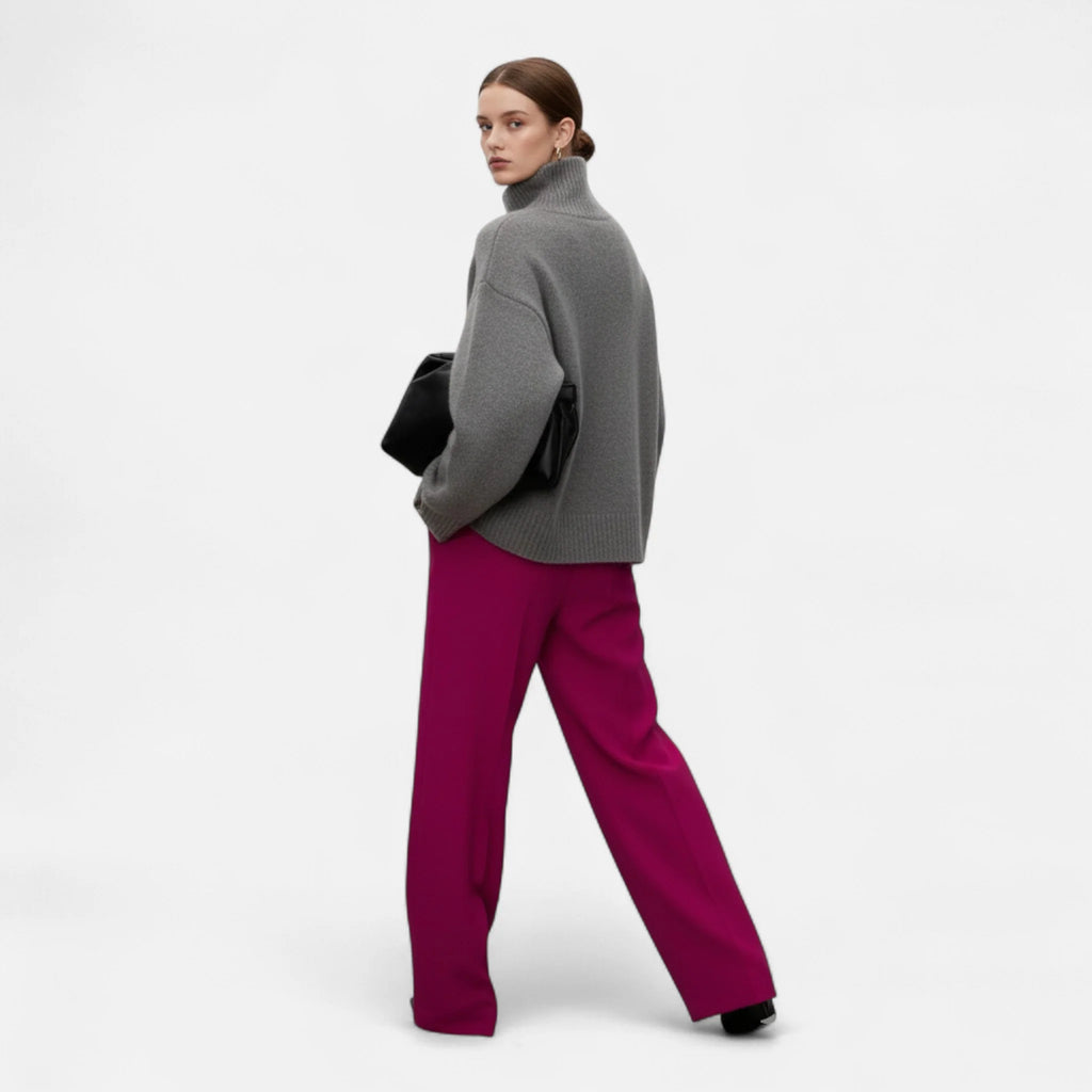 Women’s Wool Turtleneck Sweater | Soft Warm Knitwear 5