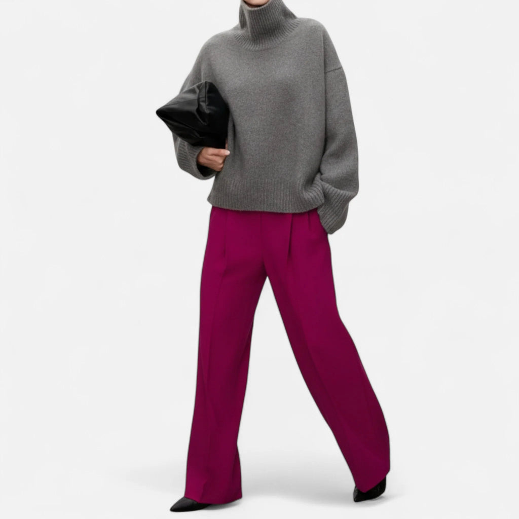 Women’s Wool Turtleneck Sweater | Soft Warm Knitwear 6