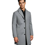 Wool-Blend Overcoat | Men's & Women's Winter Coat with Pockets 4