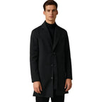 Wool-Blend Overcoat | Men's & Women's Winter Coat with Pockets 8