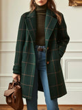 Wool Coat Women | Tailored Fit Vintage-Inspired Wool Jacket 0
