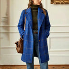 Wool Coat Women | Tailored Fit Vintage-Inspired Wool Jacket 6