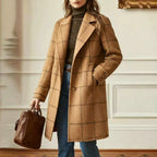 Wool Coat Women | Tailored Fit Vintage-Inspired Wool Jacket 7
