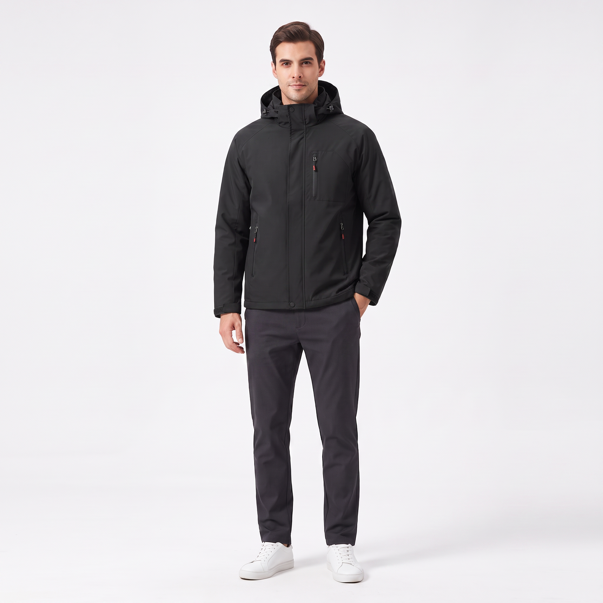Men's Jacket | Casual Urban Fit Stand-Collar Outdoor Coat