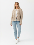 Women's Cardigan Sweater | Soft Teddy Long Layering Jacket