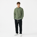 Men's Sweater | Lightweight Stretch Knit Crew Neck Pullover