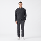 Men's Ribbed Half Zip Sweater | Soft Knit for Everyday Comfort